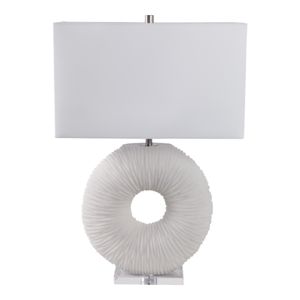 LANDONHAVEN WHITE LAMP 31 (IN) 1