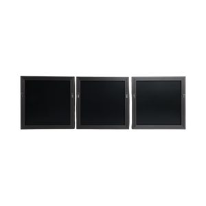 ETHANWAY SET OF 3 SILVER ART 20 (IN) 7