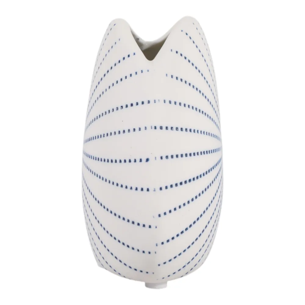 LOCHFORD WHITE VASE 4 (IN)
