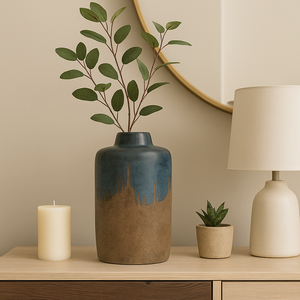 REESELAKE BLUE VASE 14 (IN) 12