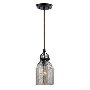 Danica 5'' Wide 1-Light Mini Pendant - Oil Rubbed Bronze 1