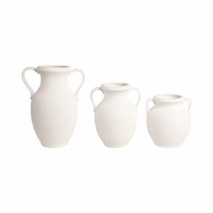 GARTONSHAW WHITE VASE 15 (IN) 9