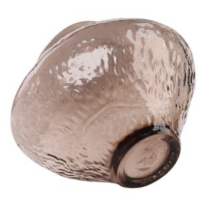 HAROLDHAVEN BROWN GLASS VASE 10 (IN) 7
