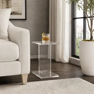 GARNERBEACH CLEAR TABLE 19 (IN) 10