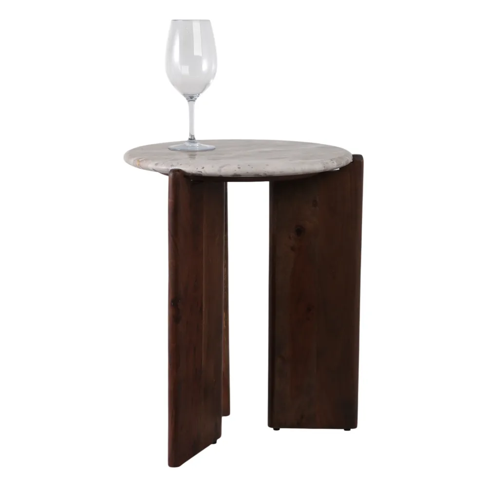HALSEYCLIFF BROWN TABLE 20 (IN)