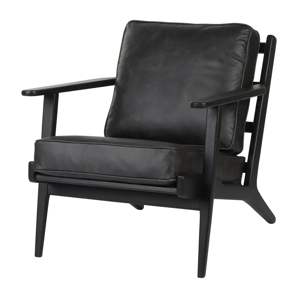 GORDONOAK BLACK CHAIR 31 (IN)