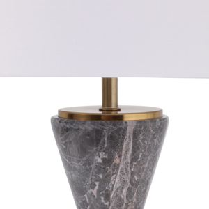 SAMSONGROVE GRAY LAMP 25 (IN) 6