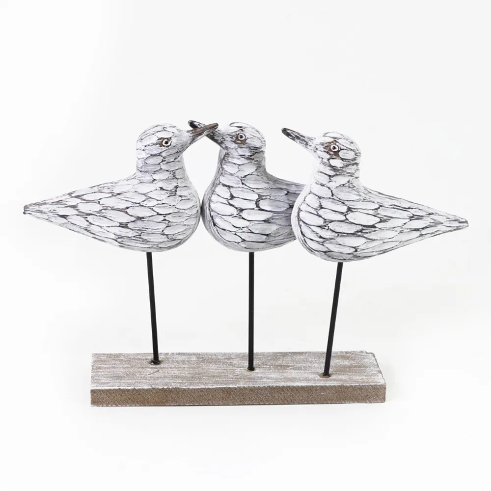 9" SEA BIRDS ON BASE