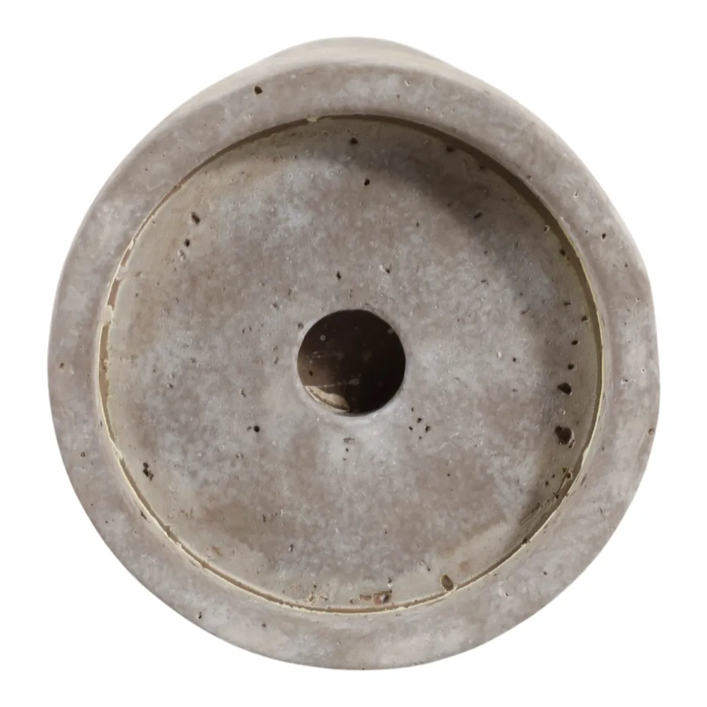 CARLIN GRAY CANDLE HOLDER 12 (IN)