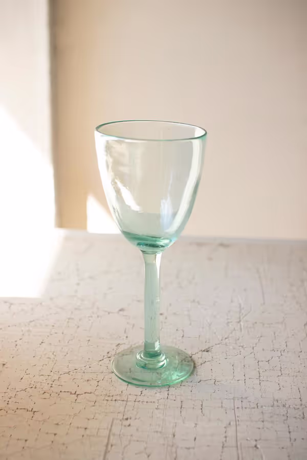 Clear Wine Glass