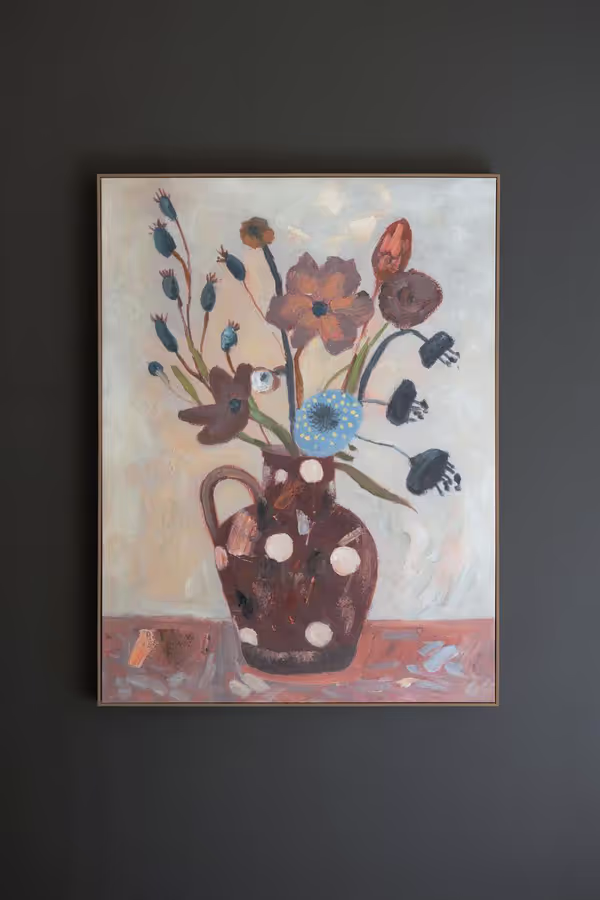 Framed Still-Life Painting
