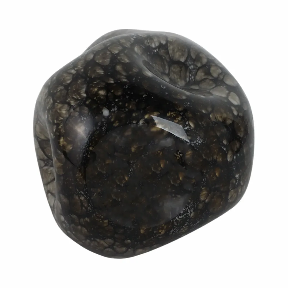 COLEGATE BROWN GLASS VASE 15 (IN)