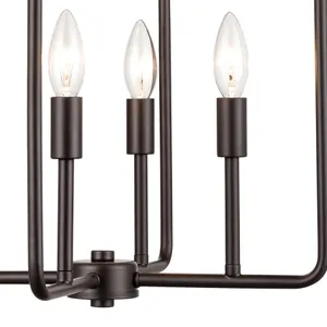 Park Slope 15.75" Wide 4-Light Pendant - Oil Rubbed Bronze 3