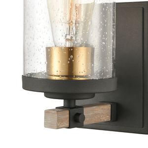 Geringer 9'' High 1-Light Sconce - Charcoal 2