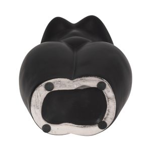 HAMDENHAM BLACK VASE 12 (IN) 8