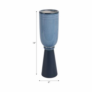 MAXRUN BLUE VASE 14 (IN) 9