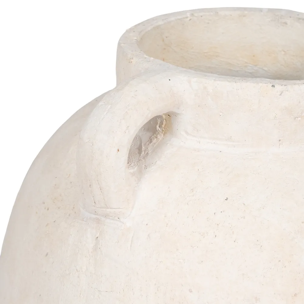 CORBINFORD WHITE VASE 12 (IN)