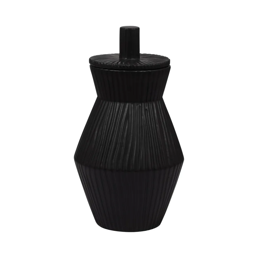 WRENTON BLACK VASE 15 (IN)