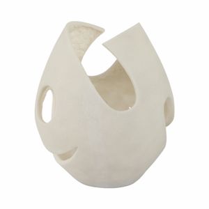 GIBSONCLIFF WHITE VASE 14 (IN) 4