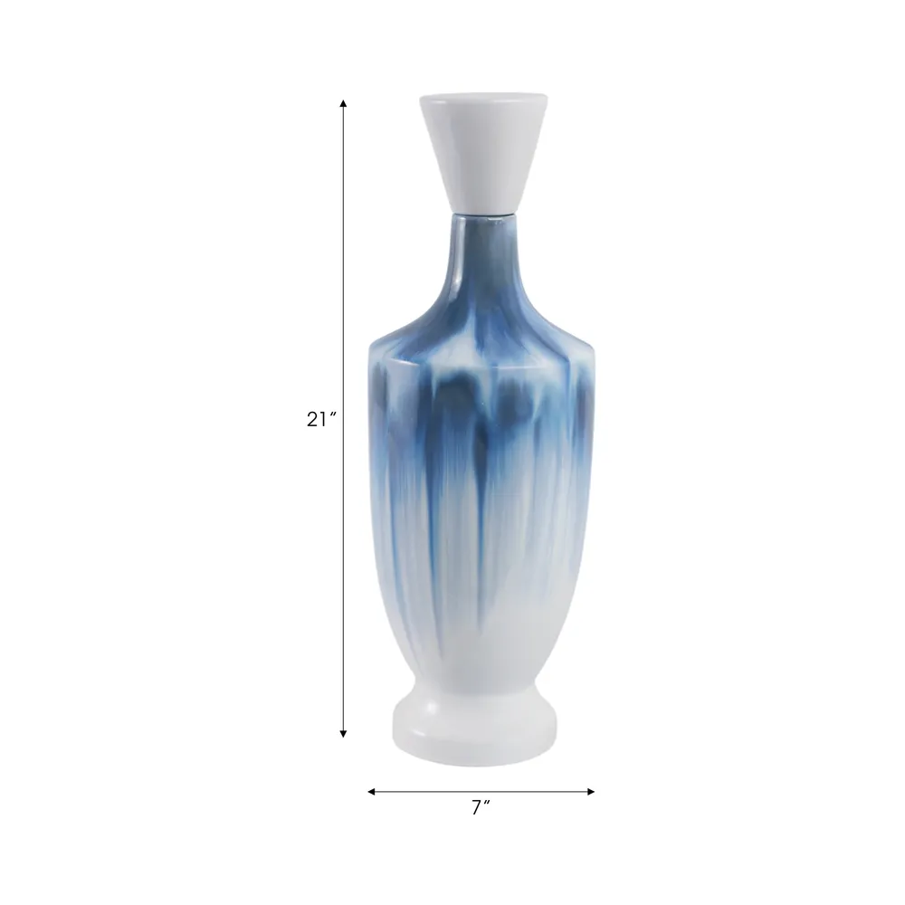 HEATHMORE BLUE JAR 21 (IN)
