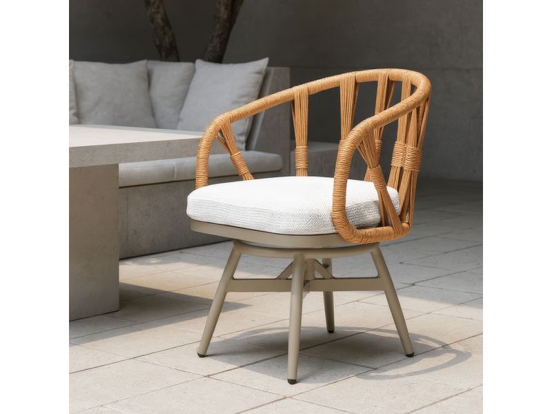 Safal Swivel Dining Chair Multicolor 11