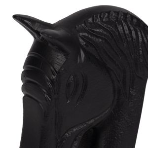 PARKERMOOR SET OF 2 BLACK BOOKENDS 8 (IN) 5
