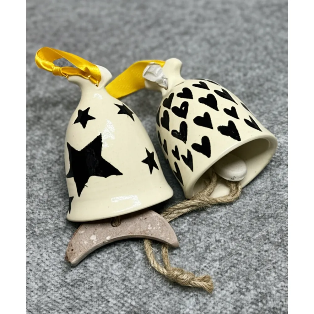 LENNONWIND SET OF 2 IVORY BELL 12 (IN)