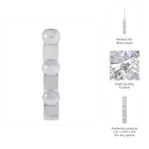 MERCERGROVE CLEAR CANDLE HOLDER 12 (IN) 10