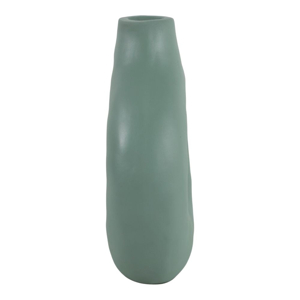 ELROYSHAW GREEN VASE 12 (IN)