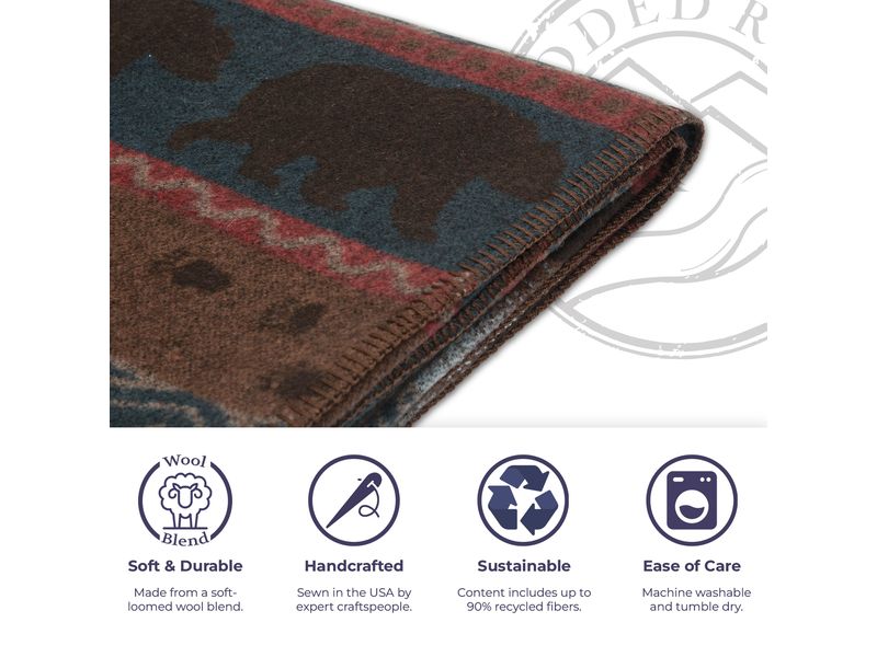 Deer Meadow II - Throw - 60x72 5