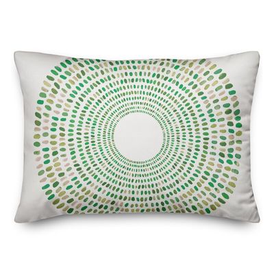 Allman Geometric Indoor/Outdoor Throw Pillow