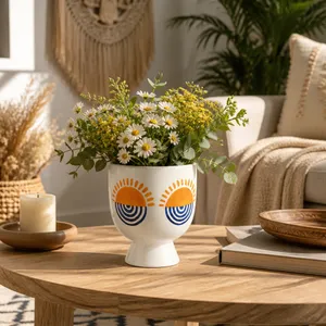 FOSTERMOOR WHITE PLANTER 7 (IN) 10