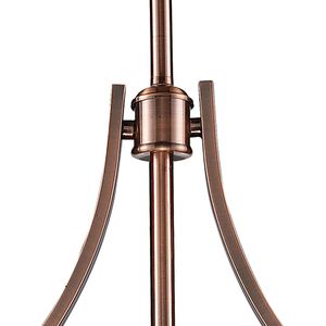 Chadwick 47'' Wide 3-Light Linear Chandelier - Antique Copper 5