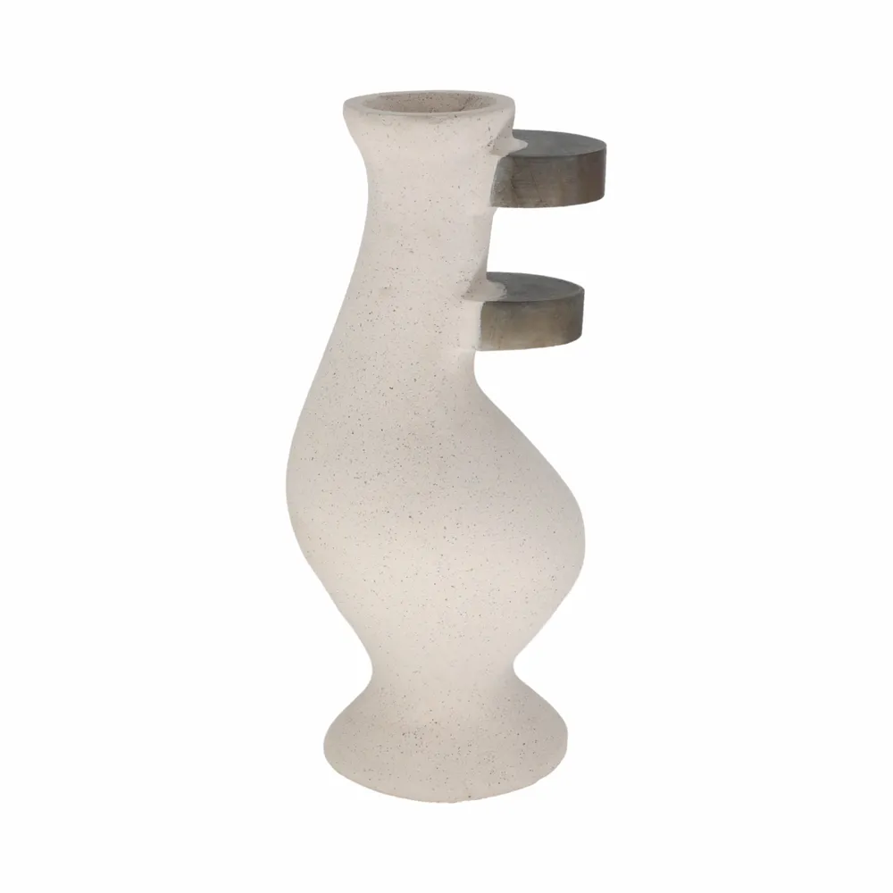 ROMANDALE IVORY VASE 15 (IN)
