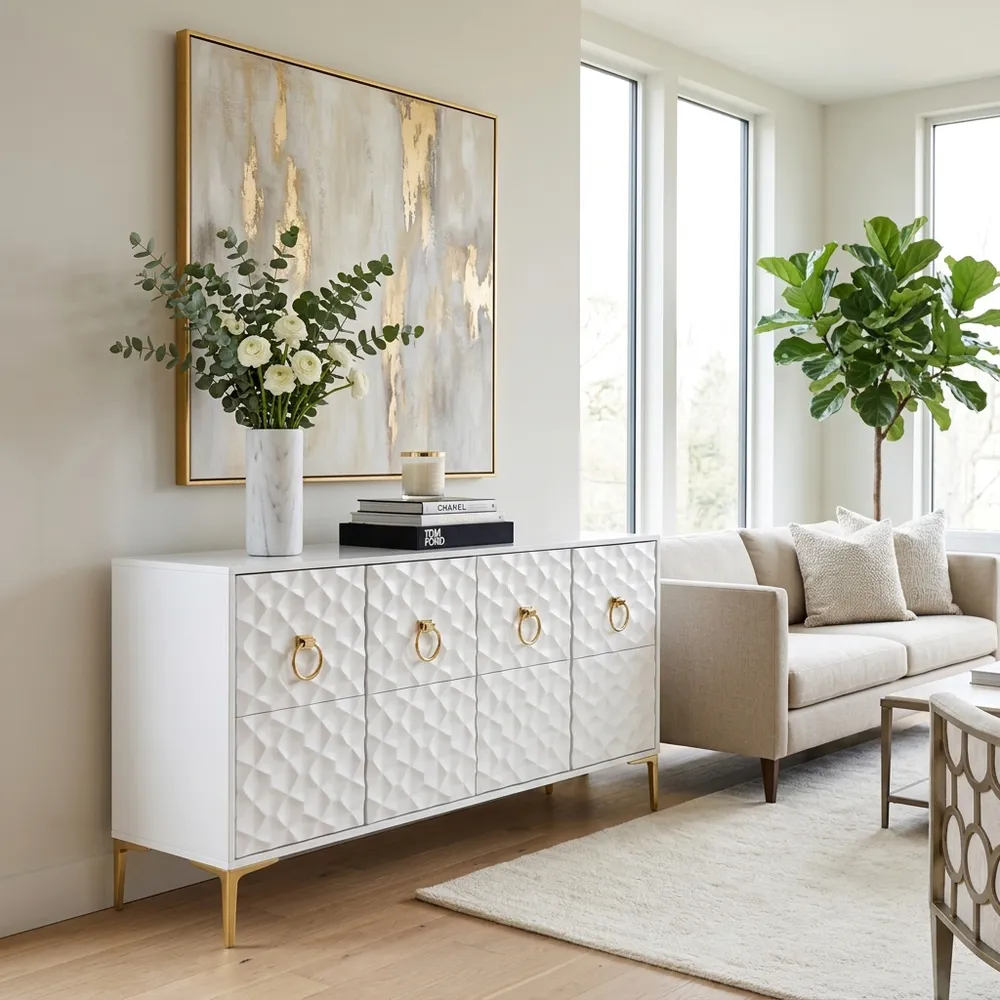 RYECLIFF WHITE CABINET 35 (IN)