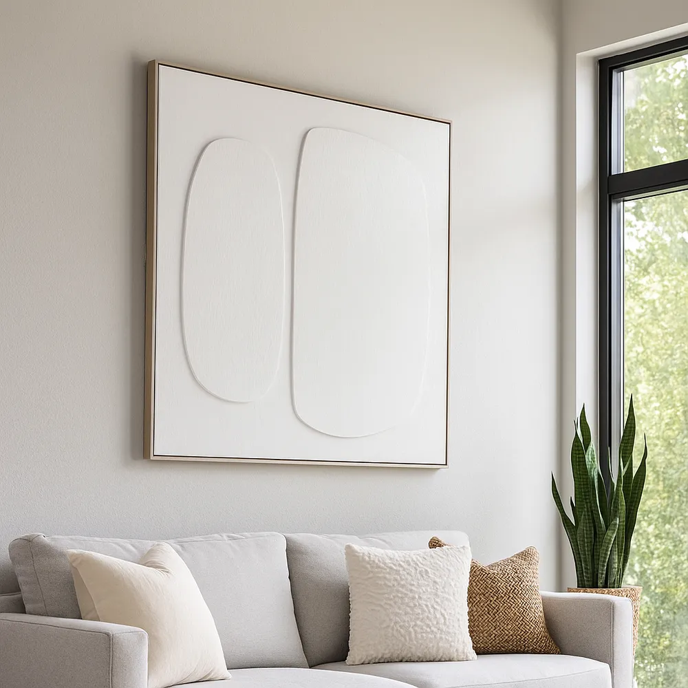 HAMPTON WHITE ART 40 (IN)