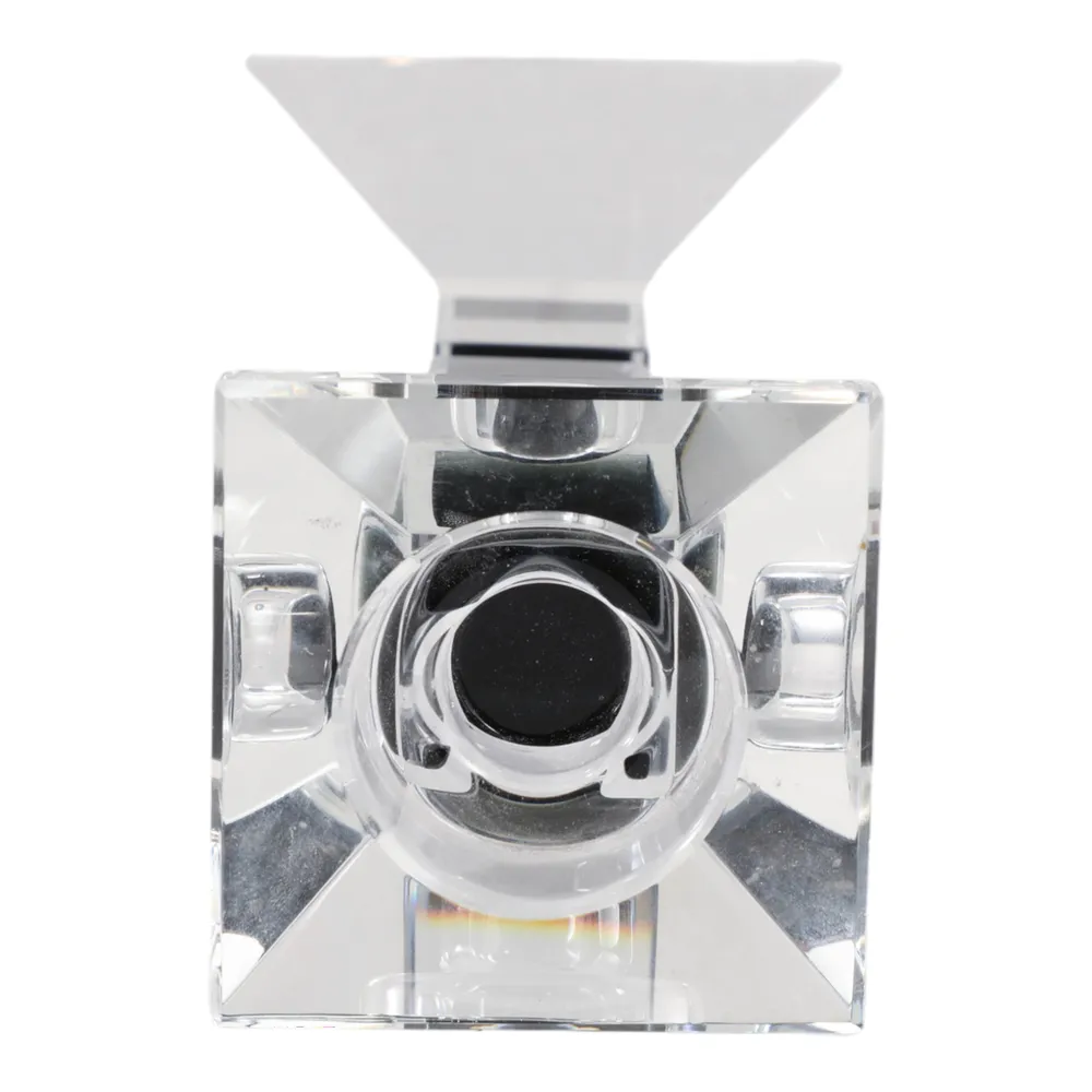 DALEYBROOK CLEAR CANDLE HOLDER 10 (IN)