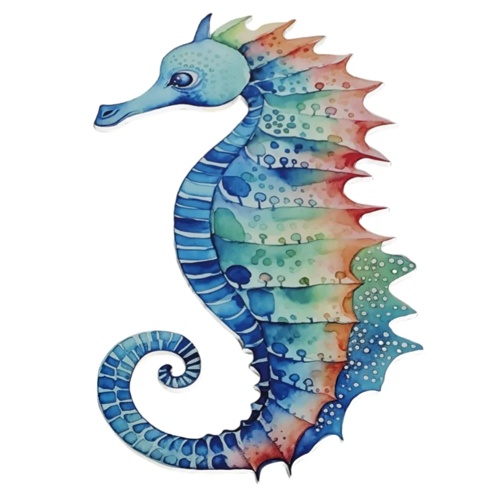 24" SEAHORSE WALL DECOR