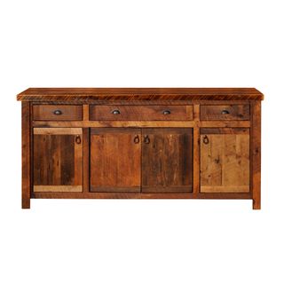 Barnwood 75-inch Buffet - Antique Oak Top