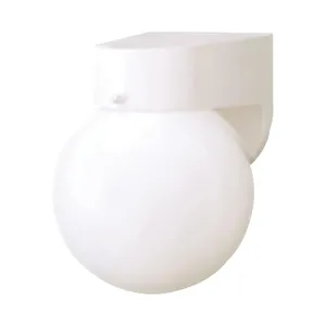 Nome 7'' High 1-Light Outdoor Sconce - White 1