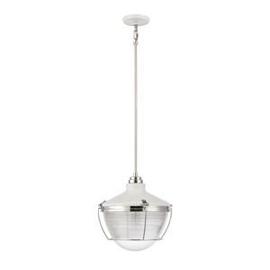 Seaway Passage 14'' Wide 1-Light Pendant - White 2