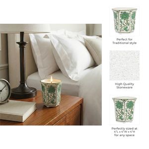 GREERWORTH GREEN CANDLE 4 (IN) 10