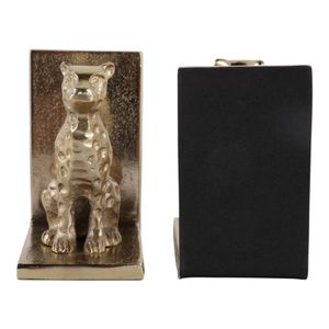 HAXTONFIELD SET OF 2 GOLD BOOKENDS 7 (IN) 6
