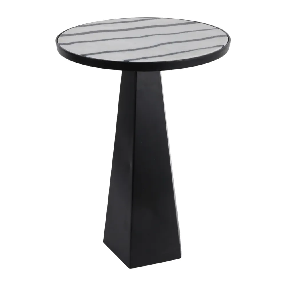ANTONHOLM WHITE TABLE 23 (IN)
