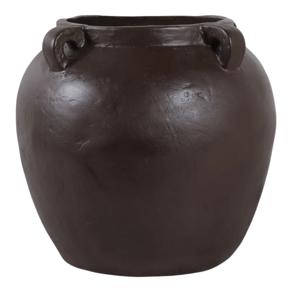 HARLEMRUN BROWN VASE 14 (IN)