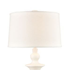 Depiction 32'' High 1-Light Table Lamp - Matte White 3