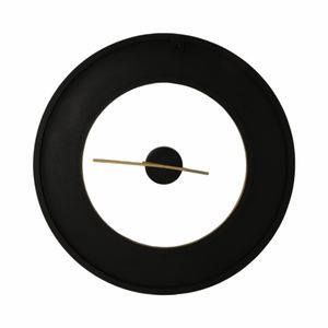 TROYWELL BLACK WALL CLOCK 40 (IN) 6