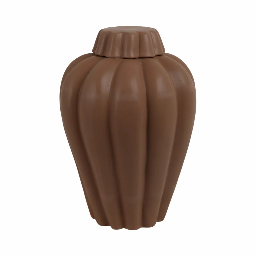 HEATHOAK BROWN JAR 15 (IN)