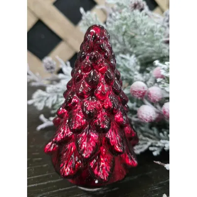 Small Scarlet Merlot Tree 3.1x5.1in