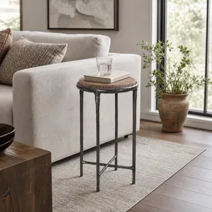 FORRESTHAVEN SILVER TABLE 23 (IN) 12